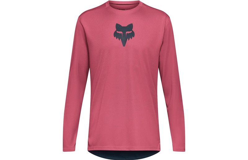 Sykkeltrøye Fox Ranger LS Jersey Head Berry