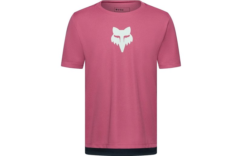 Sykkeltrøye Fox Yth Ranger SS Jersey Head Berry