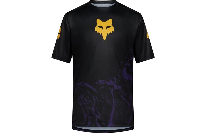 Cykeltrøje Fox Ranger SS Jersey Img Print Plum