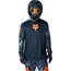 Cykeltrøje Fox Yth Ranger LS Jrsy Img Print Arctic Blue
