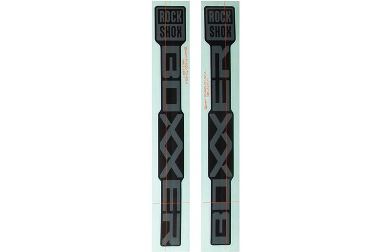 ROCKSHOX Boxxer Base D1+ Decal Kit Grey