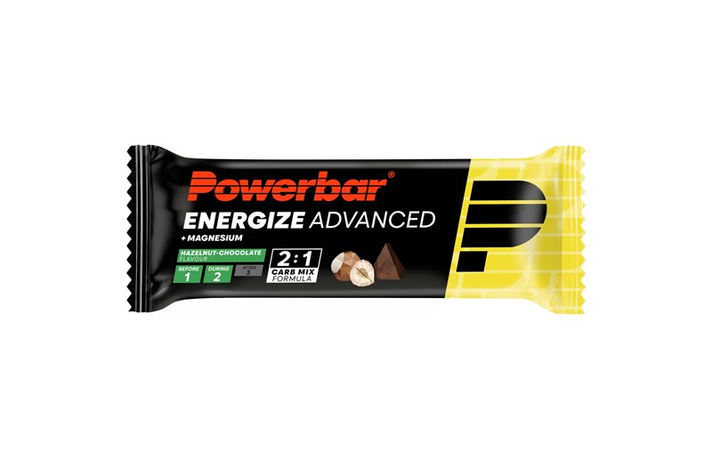 Energibar PowerBar Energize Advanced Hazelnut Chocolate 55gr