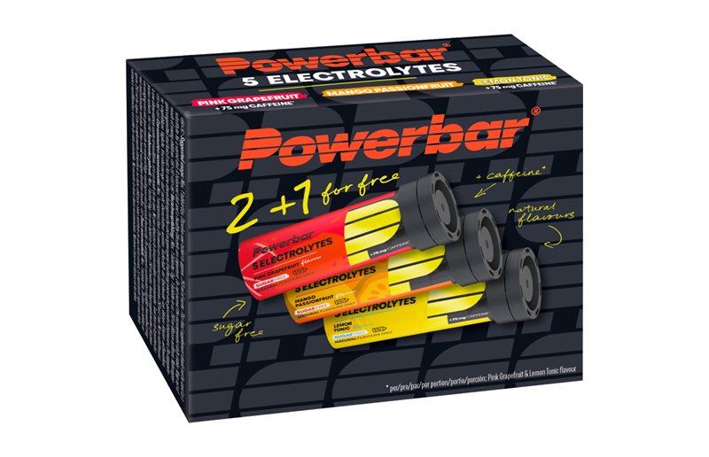 Sportdryck PowerBar Tabs Multipack Mango/Lemon/Pink grape