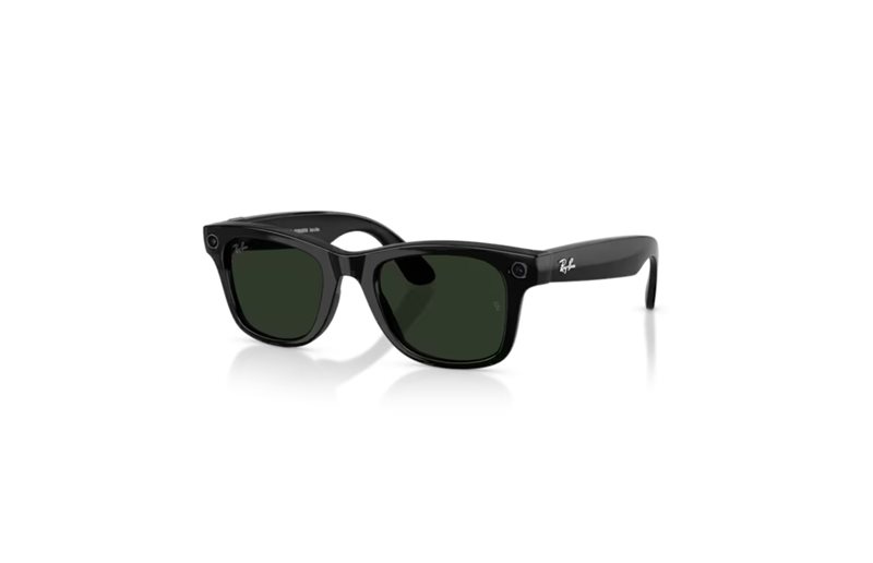 Solglasögon Ray-Ban Meta AI Wayfarer Gen 2 Black-Graphite Green Transitions