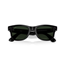 Aurinkolasit Ray-Ban Meta AI Wayfarer Gen 2 Black-Graphite Green Transitions