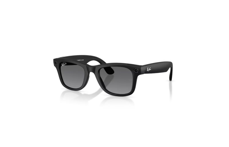 Aurinkolasit Ray-Ban Meta AI Wayfarer Gen 2 Black-Graphite Polarized