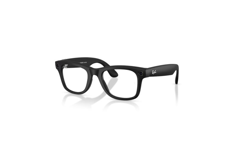 Aurinkolasit Ray-Ban Meta AI Wayfarer Gen 2 Black-Clear