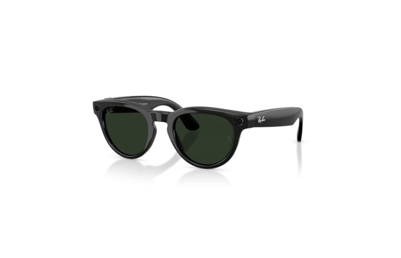 Solglasögon Ray-Ban Meta AI Headliner Gen 2 Black-Graphite Green Transitions