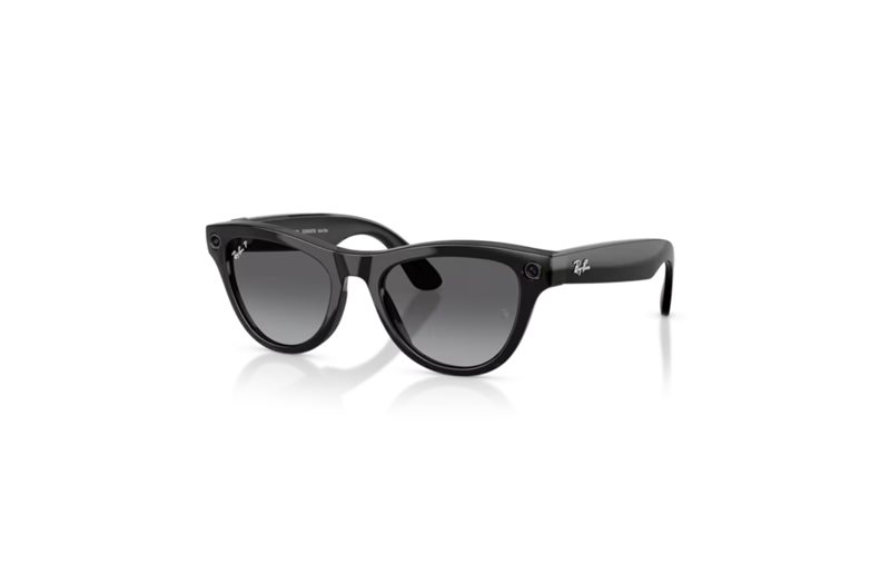 Solglasögon Ray-Ban Meta AI Skyler Gen 2 Black-Graphite Polarized