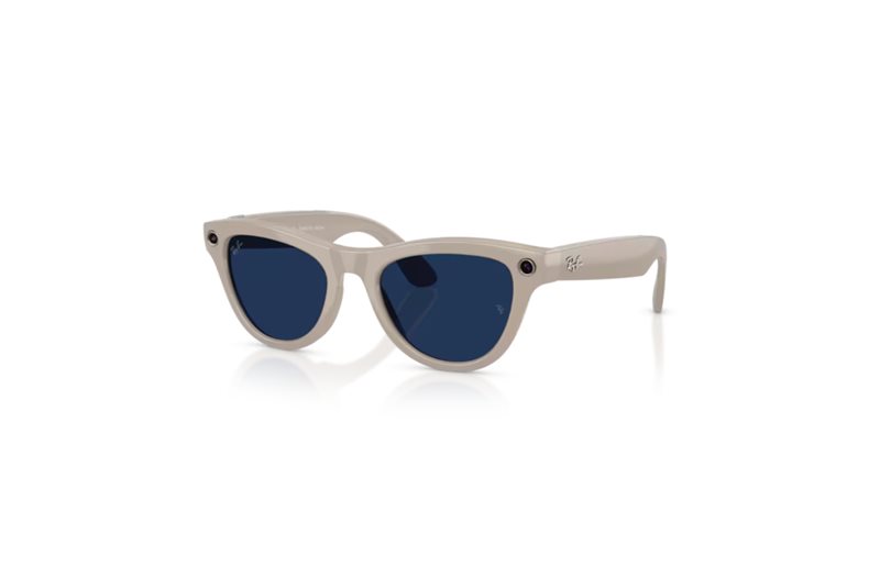 Solbriller Ray-Ban Meta AI Skyler Gen 2 Chalky Grey-Sapphire Transitions