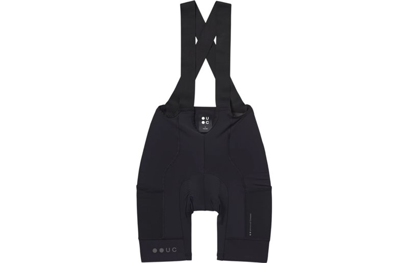 Universal Colours Mono Cargo Womens Bib Short Black