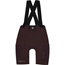 Universal Colours Mono Cargo Womens Bib Short Heavy Bark Brown