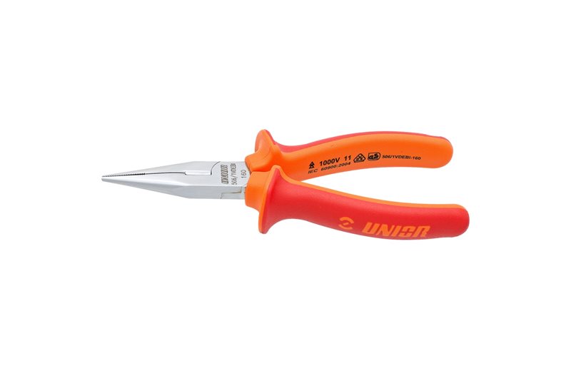 Avbitartång Unior Long Nose Pliers w/Side Cutter