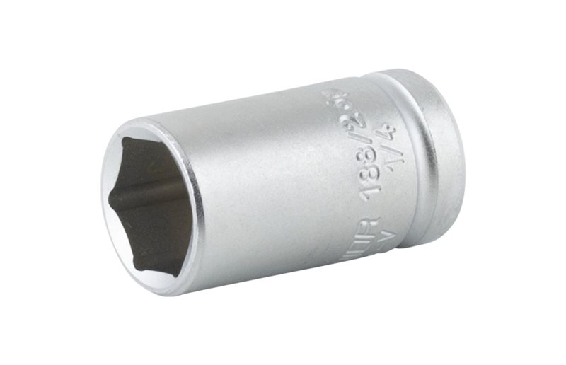 Hylsnyckel Unior Socket 1/4" Drive 10mm