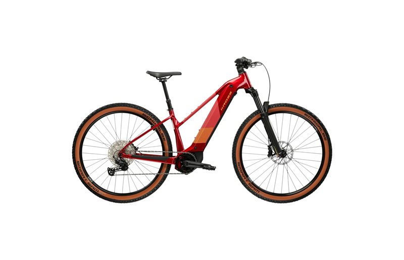 Elcykel hybrid Kross Influx Hybrid 4.0 W 800 Ruby/Burgundy