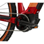 Elcykel hybrid Kross Influx Hybrid 4.0 W 800 Ruby/Burgundy