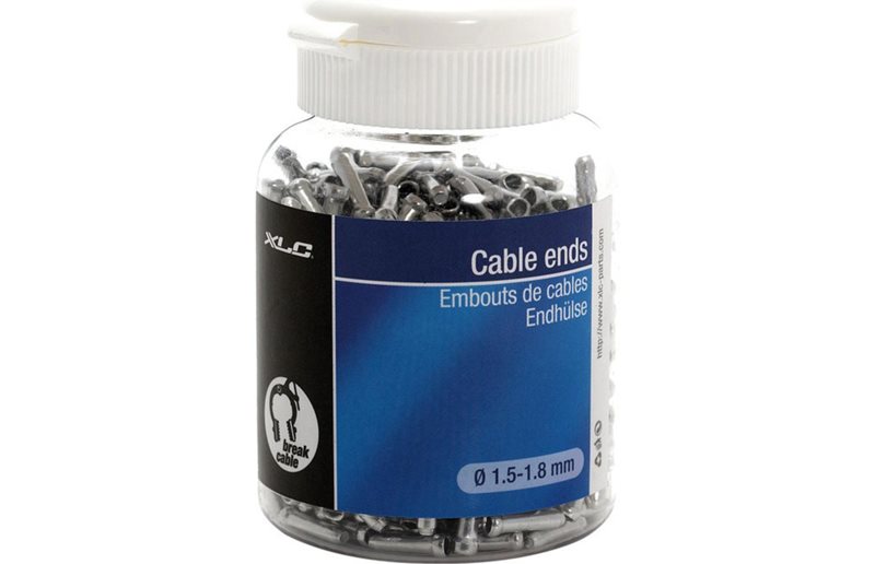 XLC BR-X09 End Cap Inner 1,5-1,8mm Silver 1st