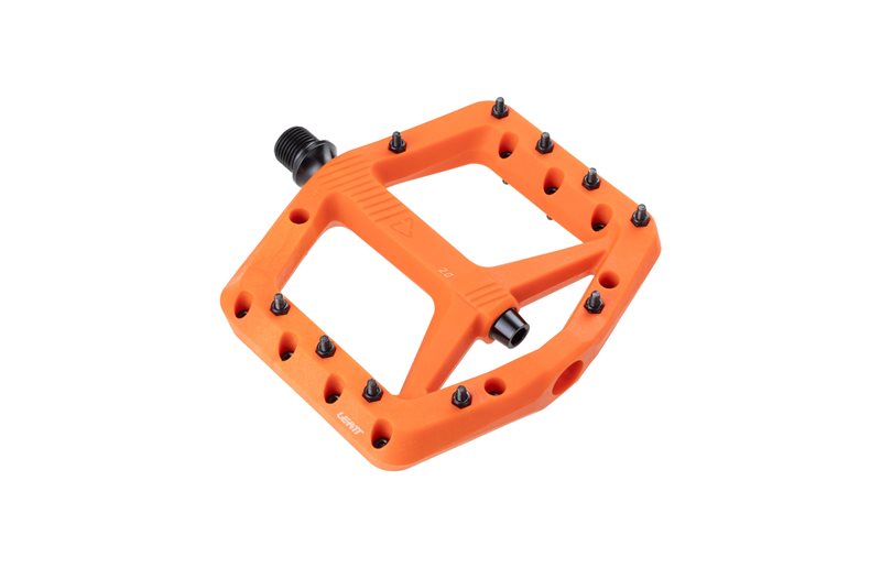 MTB polkimet Leatt Pedals Composite AllMtn 2.0 Flat #Wide Orange
