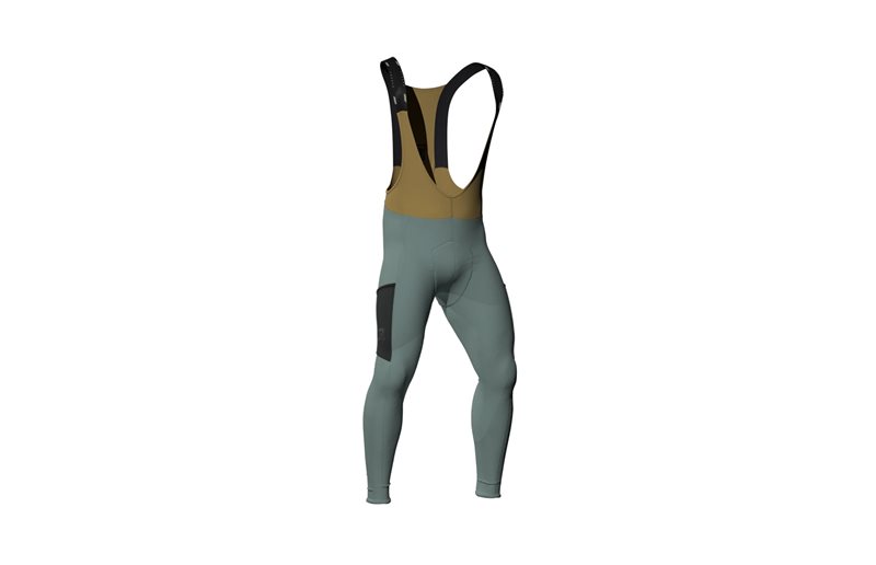 Pyöräilyhousut Leatt Bib Long MTB ThermaFlow 4.0 Mist Green