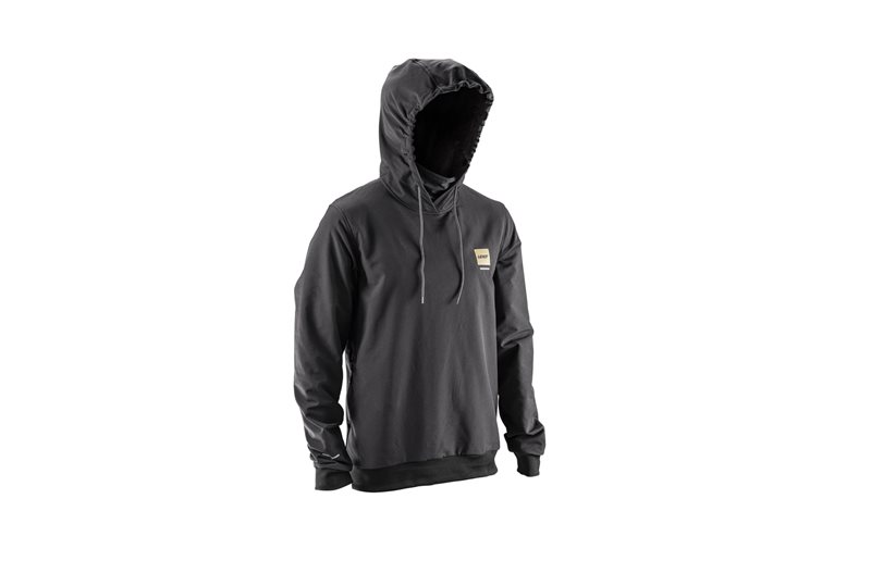 Pyöräilypaita Leatt Hoodie MTB ThermaFlow 3.0 Black