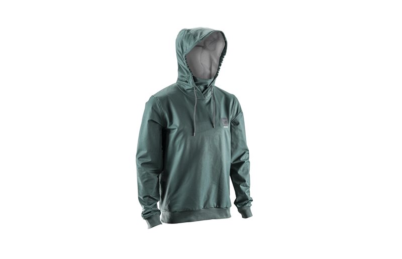 Pyöräilypaita Leatt Hoodie MTB ThermaFlow 3.0 Spruce Green