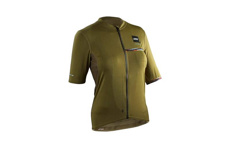 Pyöräilypaita Leatt Jersey MTB Endurance 5.0 Cargo Women Brass Brown