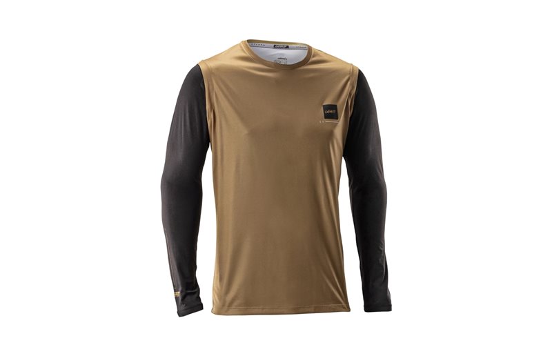 Pyöräilypaita Leatt Jersey MTB Gravity 2.0 Brass Brown