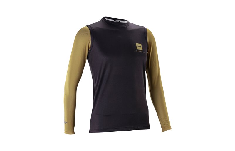 Pyöräilypaita Leatt Jersey MTB Gravity 2.0 L/S Women Ghost Black