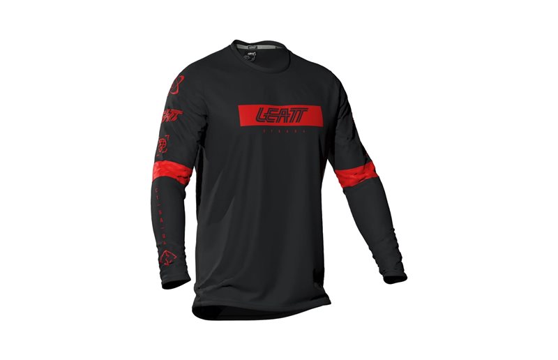 Pyöräilypaita Leatt Jersey MTB Gravity 3.0 L/S Jr Black