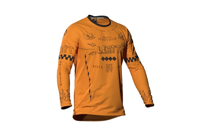 Pyöräilypaita Leatt Jersey MTB Gravity 3.0 L/S Jr Lager Yellow