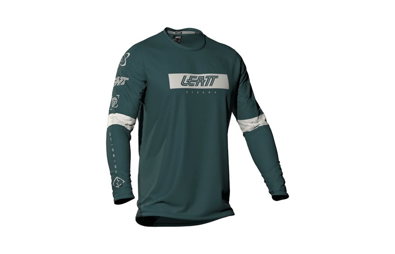 Pyöräilypaita Leatt Jersey MTB Gravity 3.0 L/S Jr Spruce Green