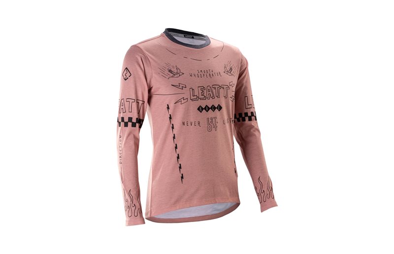 Pyöräilypaita Leatt Jersey MTB Gravity 3.0 L/S Women Dusty Pink
