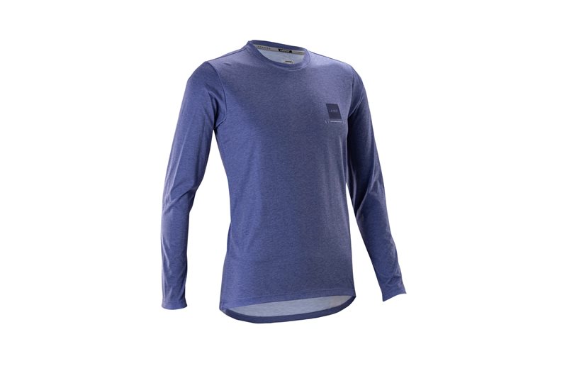 Pyöräilypaita Leatt Jersey MTB Gravity 3.0 L/S Women Cosmic Blue