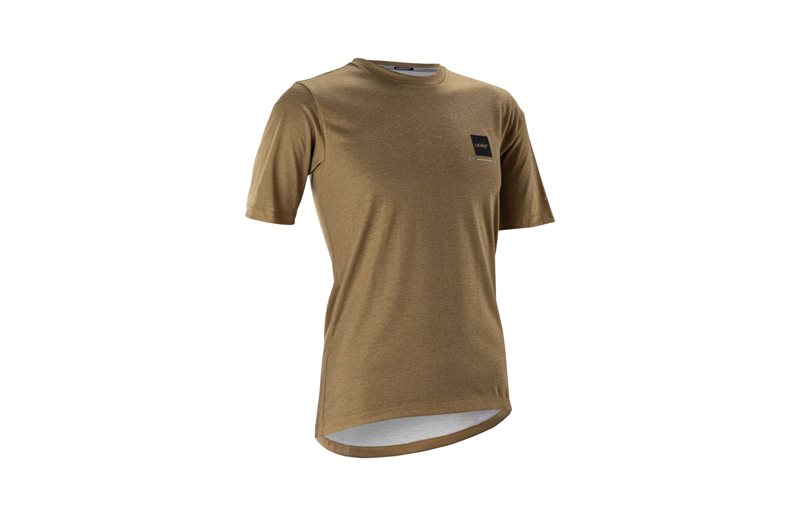 Pyöräilypaita Leatt Jersey MTB Gravity 3.0 Women Brass Brown
