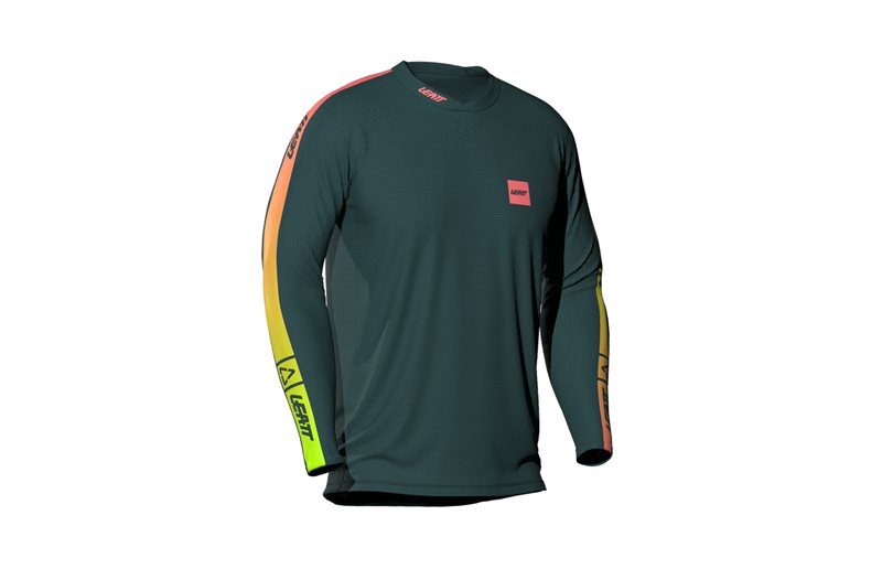 Pyöräilypaita Leatt Jersey MTB Gravity 4.0 L/S Jr Spruce Green