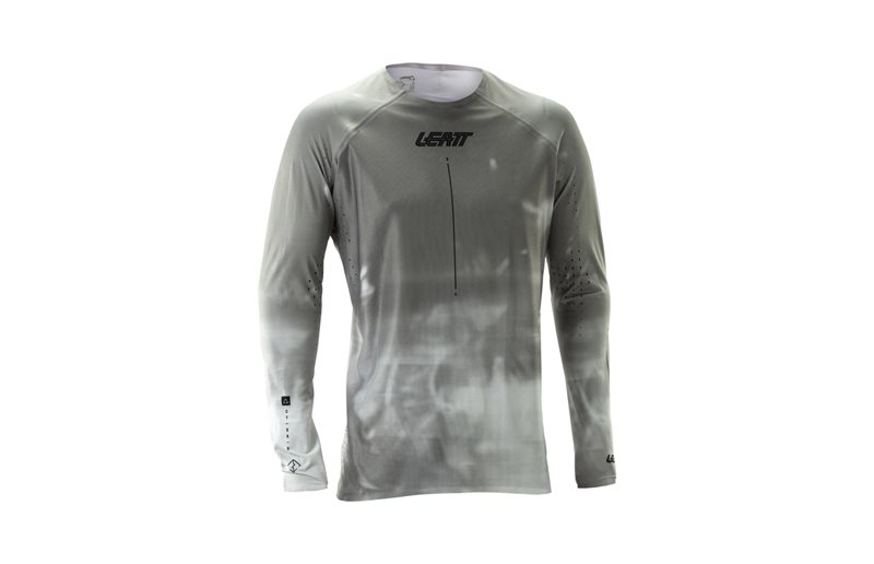 Cykeltröja Leatt Jersey MTB Gravity 5.0 Granite Gray