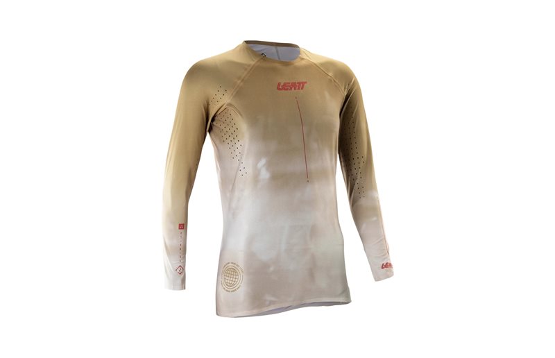 Pyöräilypaita Leatt Jersey MTB Gravity 5.0 Women Brass Brown
