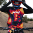 Pyöräilypaita Leatt Jersey MTB Gravity 8.0 Heatmap Red