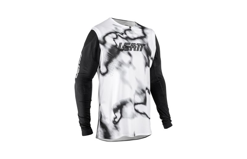 Pyöräilypaita Leatt Jersey MTB Gravity 8.0 Heatmap White