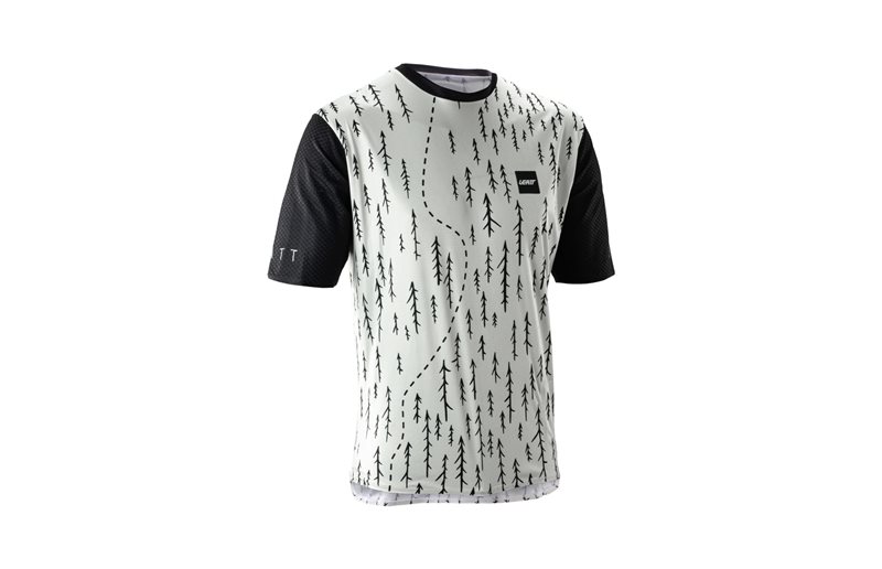 Pyöräilypaita Leatt Jersey MTB Trail 3.0 Trails White