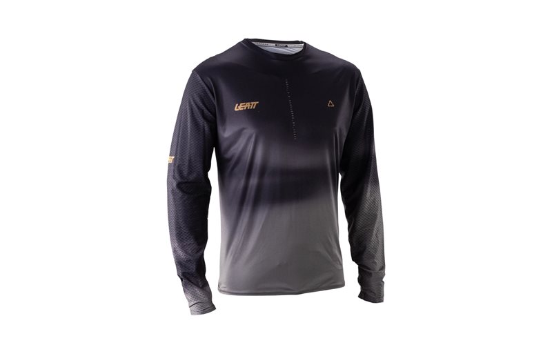 Pyöräilypaita Leatt Jersey MTB Trail 3.0 L/S Ghost Black