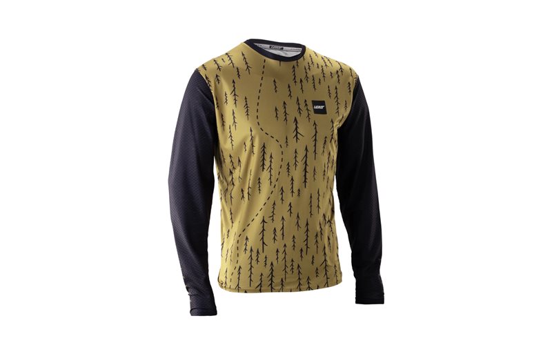 Pyöräilypaita Leatt Jersey MTB Trail 3.0 L/S Trails Brown
