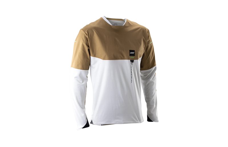 Sykkeltrøye Leatt Jersey MTB Trail 6.0 Cargo L/S Brass Brown