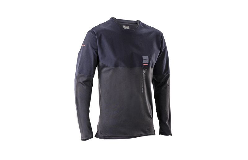 Pyöräilypaita Leatt Jersey MTB Trail 6.0 Cargo L/S Ghost Black
