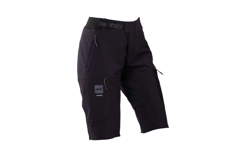 Pyöräilyhousut Leatt Shorts MTB Gravity 4.0 Women Ghost Black