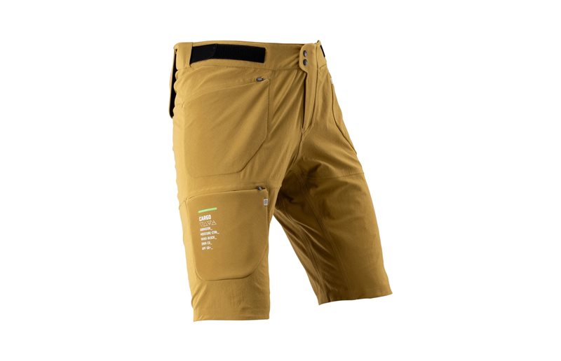 Pyöräilyhousut Leatt Shorts MTB Trail 6.0 Cargo Brass Brown