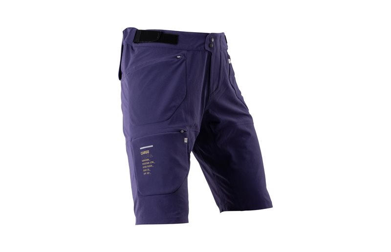 Pyöräilyhousut Leatt Shorts MTB Trail 6.0 Cargo Galaxy Blue