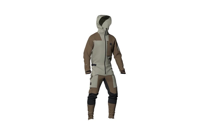 Pyöräilyasu Leatt Mono Suit MTB HydraDri 5.0 Loam Brown