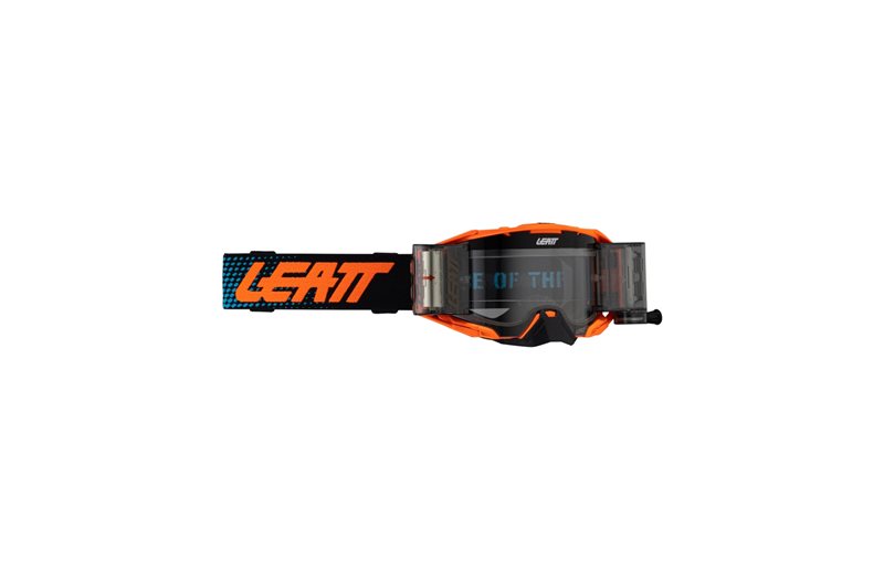 Goggle-ajolasit Leatt Goggle Velocity 6.5 Roll-Off Orange-Clear