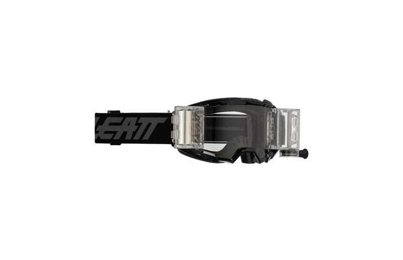 Goggle-ajolasit Leatt Goggle Vizion 3.5 Roll-Off Stealth Black/Grey-Clear